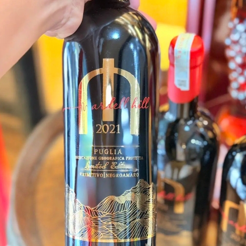 Rượu vang Mardell Hill 19 độ Puglia 2021