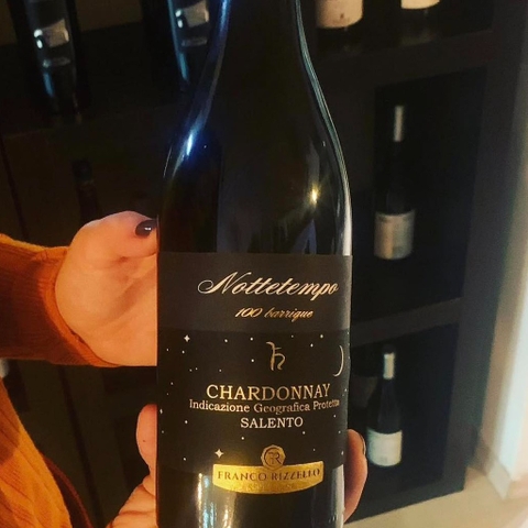 Rượu vang Chardonnay  Nottetempo 100 Barrique