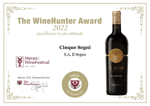 Rượu vang iL Segno Red Italian Wine.