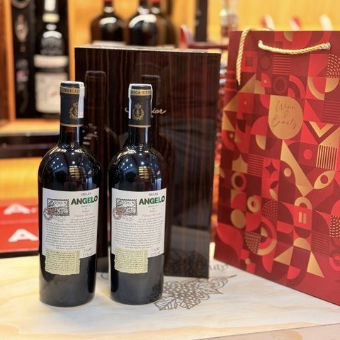 Rượu vang Delas Angelo Primitivo di Puglia 17%