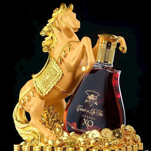 Ngựa Vàng Comte De La Feres Brandy XO