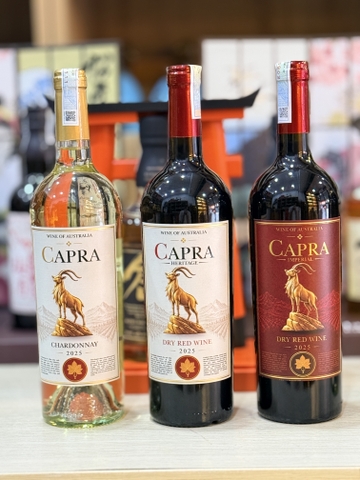 Rượu vang Capra Dry Red Wine