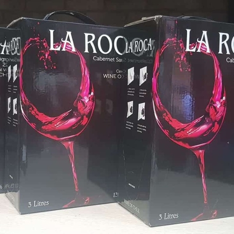 Rượu vang Chile 3L La Roca Cabernet Sauvignon.