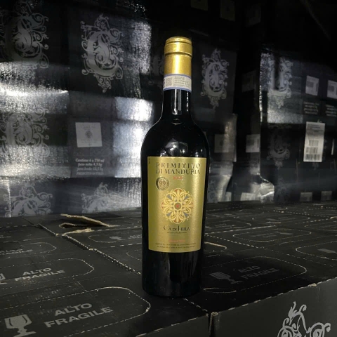 Rượu Vang Ý Primitivo Di Manduria Cà Di Leila Gold Collection