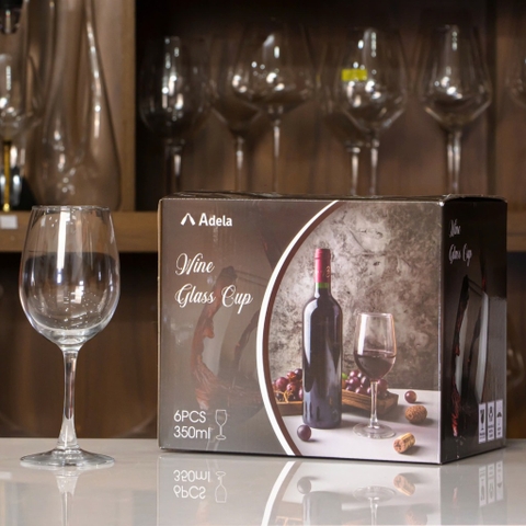 4 Bộ ly rượu vang hiệu Adela, Khuyến Mãi- giá tốt