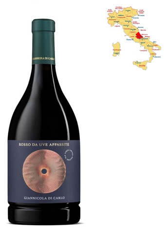 Rượu vang Rosso da Uve Appassite Giannicola di Carlo.