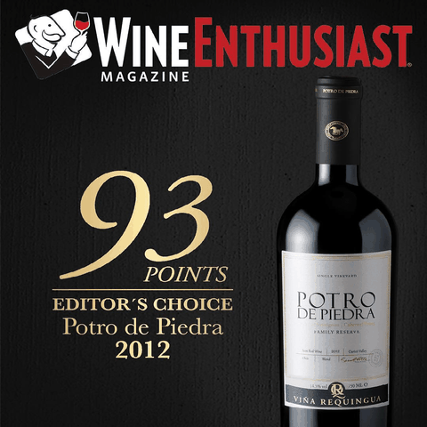 Rượu vang chile Potro De Piedra Family Reserve .