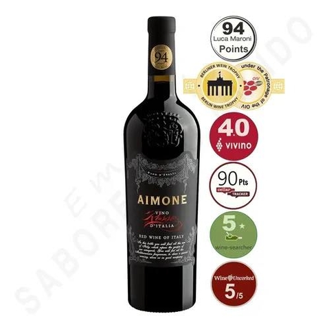 Rượu vang Aimone Vino Rosso D'italia 94 Point.