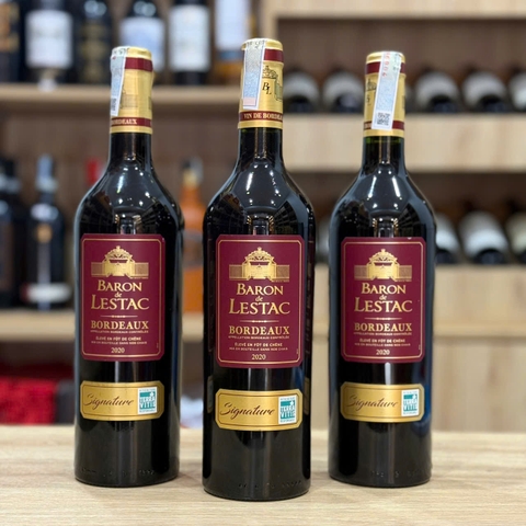 Rượu vang Baron de Lestac Signature Bordeaux