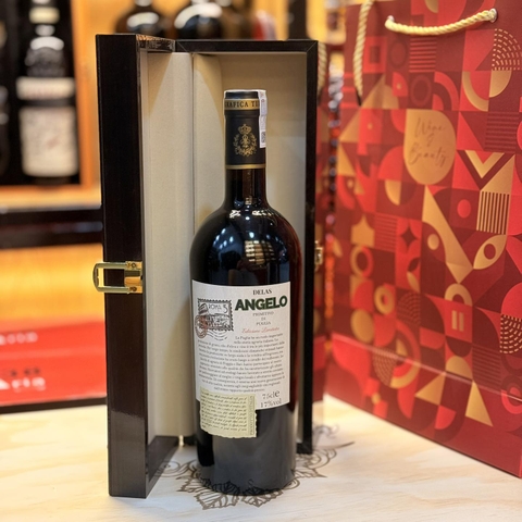 Rượu vang Delas Angelo Primitivo di Puglia 17%