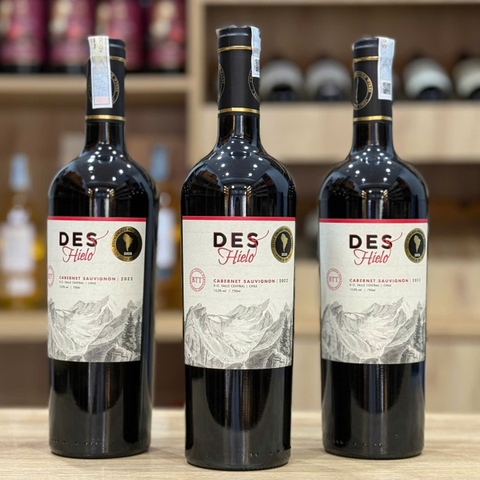 Rượu vang Des Hielo Cabernet Sauvignon.