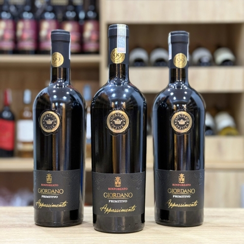 Rượu vang Giordano Primitivo Appassimento 99 Point