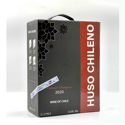 Rượu vang Huso chileno 3L