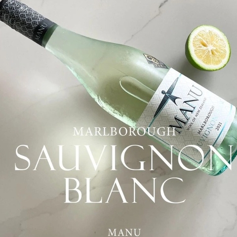 Rượu vang Newzealand Manu Sauvignon Blanc chính hãng.
