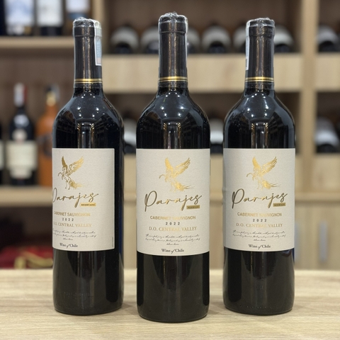 Rượu vang PARAJES RESERVADO Cabernet Sauvignon.