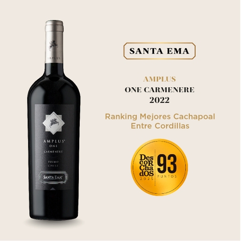 Rượu vang Santa Ema Amplus One Camenere
