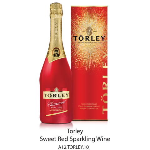 Rượu vang nổ Torley của Hungary.