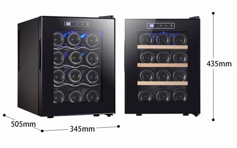 Tủ rượu vang mini 12 chai