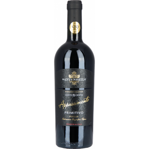 Rượu vang Ý Santi Nobile CentoXCento Appassimento Primitivo Puglia 99 points.