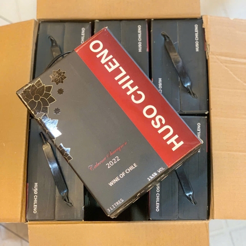 Rượu vang Huso chileno 3L