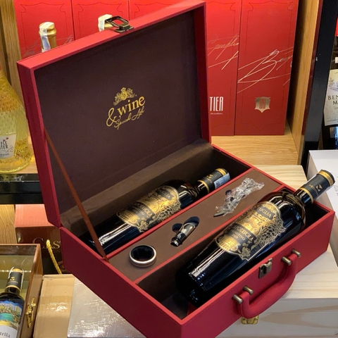 Sét 2 chai rượu vang Capotavola