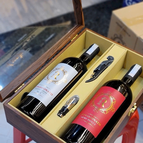 Sét 2 chai rượu vang Appasionato Primitivo 2022