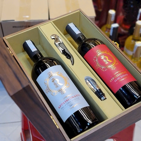 Sét 2 chai rượu vang Appasionato Primitivo 2022