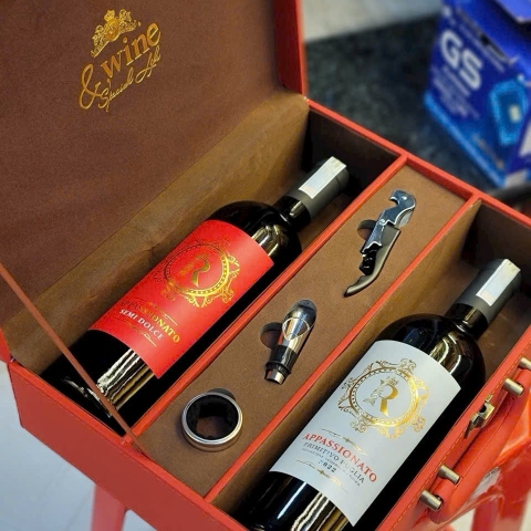 Sét 2 chai rượu vang Appasionato Primitivo 2022
