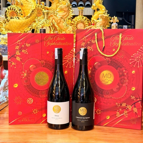 Sét 2 chai : Rượu vang MD Wine