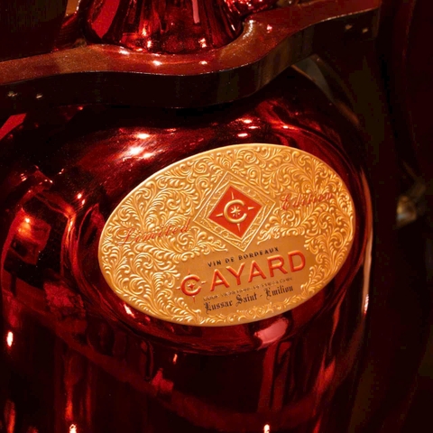 Kệ rượu 3L xi đỏ Cayard Vin de Bordeuax