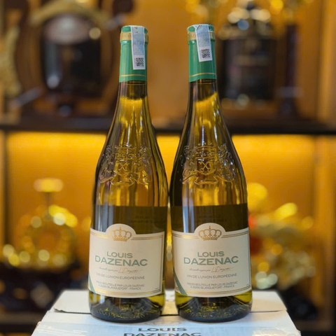 Rượu vang Louis Dazenac Blanc.