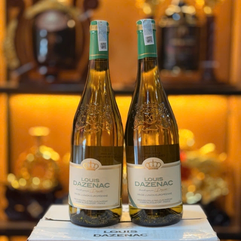 Rượu vang Louis Dazenac Blanc.