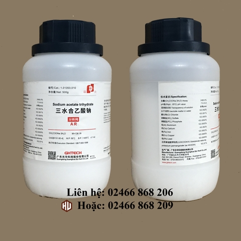 CH3COONa (Sodium acetate trihydrate) - JHD/Sơn Đầu
