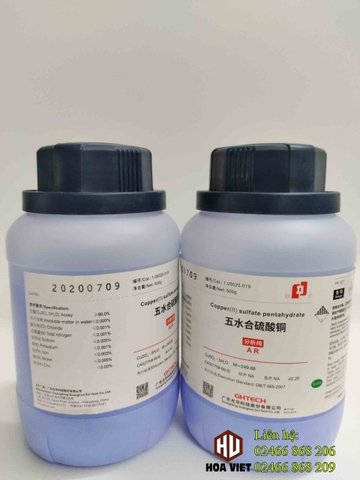 Copper (II) sulfate pentahydrate (CuSO4.5H2O) - JHD/Sơn đầu (Đồng Sunfate)