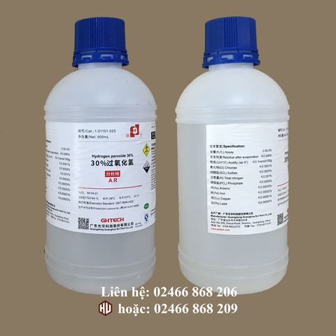 H2O2 (Hydrogen peroxide 30%) Oxi già - JHD/Sơn Đầu
