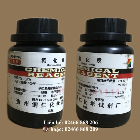 HgCl2 (Mecury chloride)