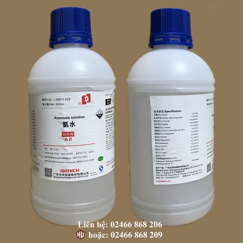 NH3 - Amoniac (Ammonia solution) - JHD/Sơn đầu