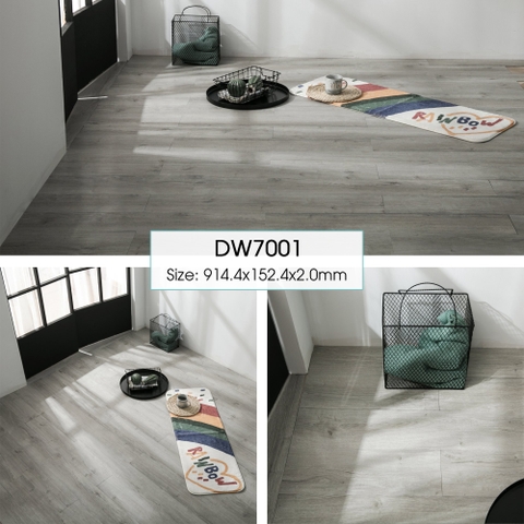 Sàn nhựa MSFloor DW7001 (có keo sẵn)