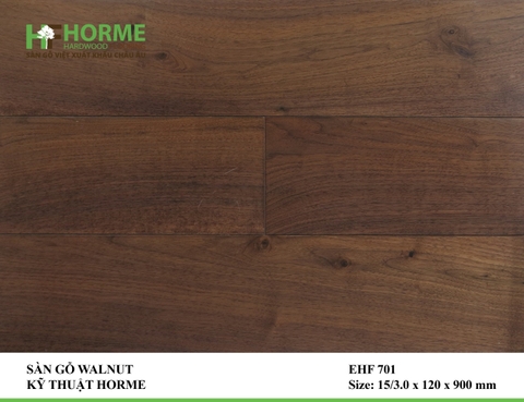 Sàn gỗ Walnut Kỹ Thuật EHF701