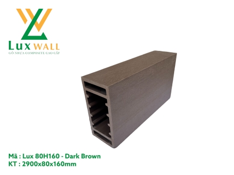 Thanh Lam Hộp Luxwall LUX80H160 Dark Brown
