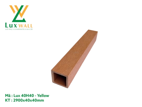 Thanh Lam Hộp Luxwall LUX40H40 Yellow