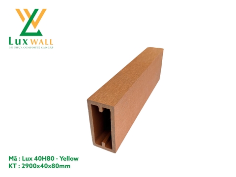 Thanh Lam Hộp Luxwall LUX40H80 Yellow