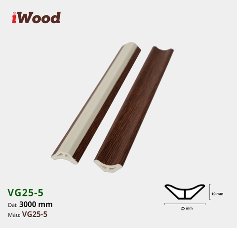 Nẹp âm iWood VG25-5