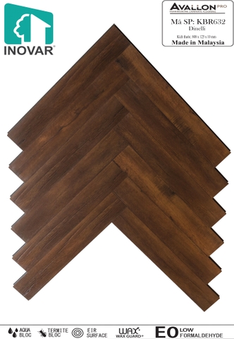 Sàn gỗ xương cá Inovar KBR632 Dinelli