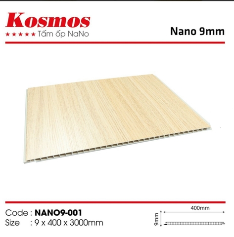 Tấm ốp tường Kosmos NANO09-001