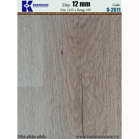 Sàn gỗ KronoLoc S2611