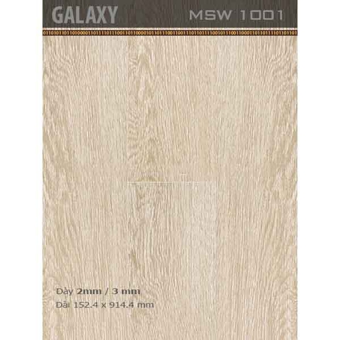 Sàn nhựa Galaxy MSW 1001