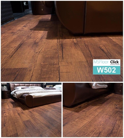 Sàn nhựa MSFloor W502 (có keo sẵn)