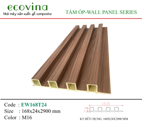 Tấm ốp 4 sóng cao Ecovina EW168T24 M16