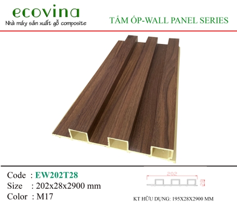 Tấm ốp 3 sóng cao Ecovina M17